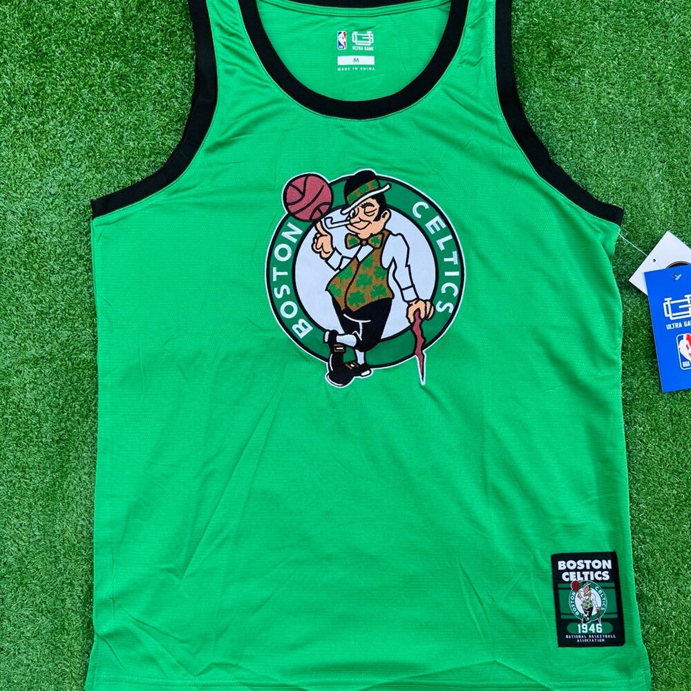 2025 Ultra Game x NBA Boston Celtics Basketball Jersey Tank Top New With Tag